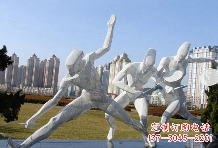 贵州精致不锈钢羽毛球雕塑