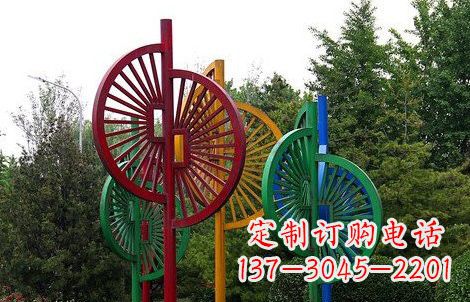 贵州不锈钢风车雕塑——动态美的艺术结晶