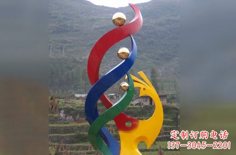 贵州不锈钢凤凰雕塑象征着精致的美