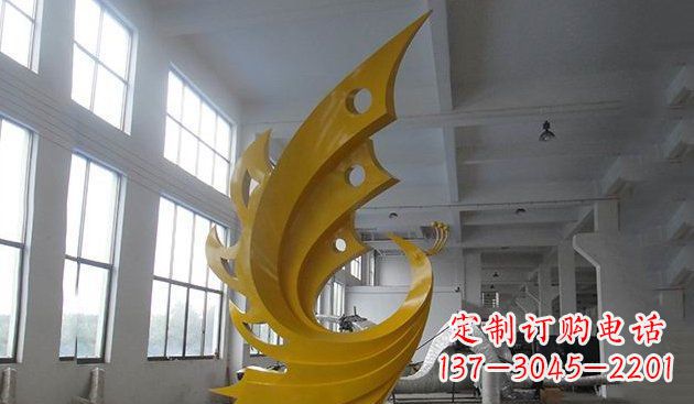 贵州不锈钢凤凰雕塑——给生活添彩