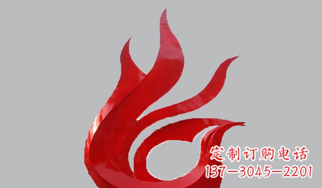 贵州不锈钢凤凰雕塑——传承古代文化之美