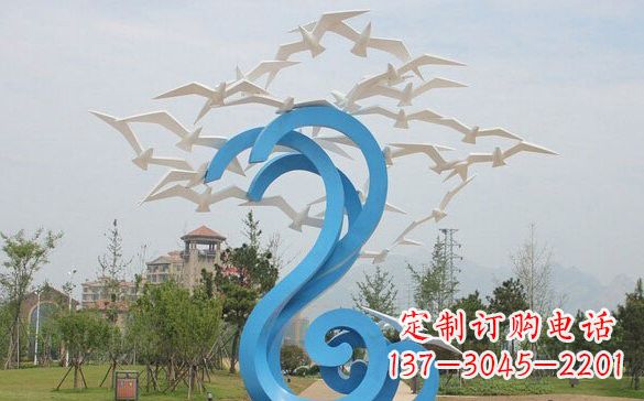 贵州不锈钢海鸥雕塑