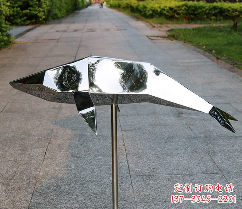 贵州不锈钢海豚雕塑令人惊叹的精致艺术品