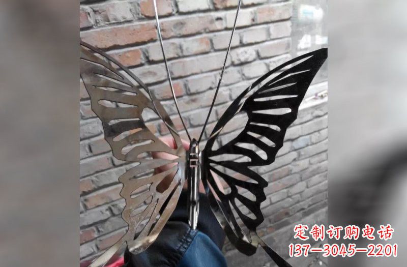 贵州精美不锈钢蝴蝶雕塑