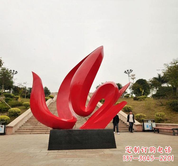 贵州不锈钢火苗雕塑艺术之灵感