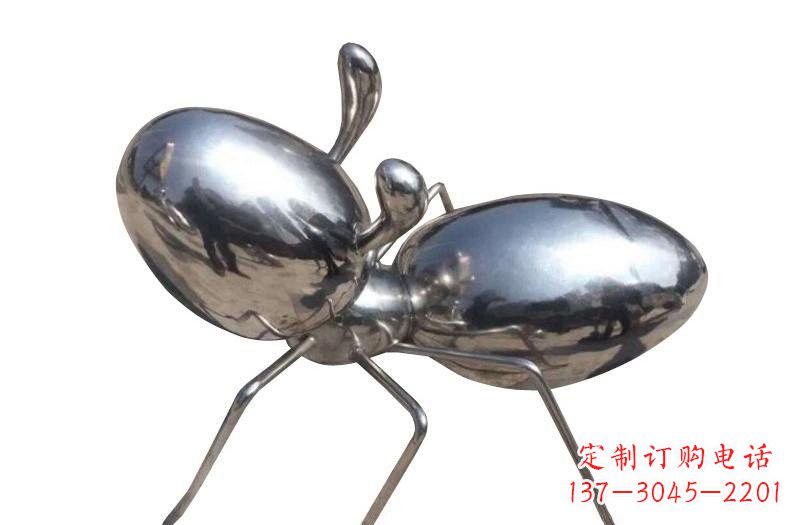 贵州不锈钢抽象蚂蚁雕塑