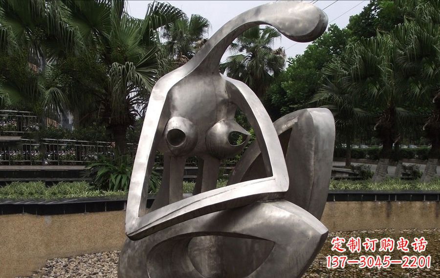 贵州青春靓丽不锈钢美女人物雕塑