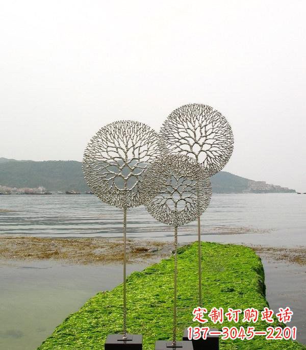 贵州不锈钢蒲公英雕塑抽象美的象征