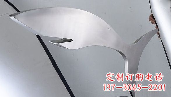 贵州不锈钢鲨鱼雕塑艺术精品