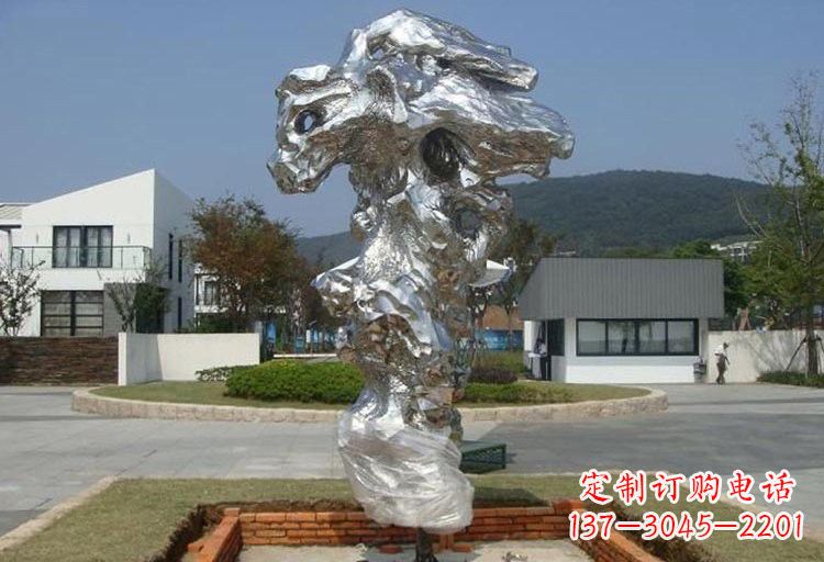贵州不锈钢太湖石雕塑精美绝伦