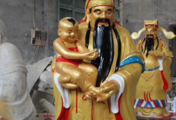 贵州福禄寿神像雕塑给予宗教庙宇灵性的祝福