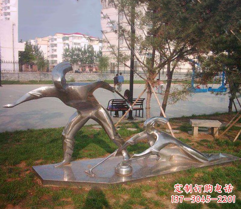 贵州不锈钢创意冰壶雕塑大赛