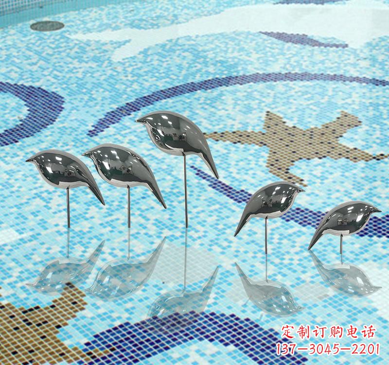 贵州不锈钢创意鸽子雕塑展现精致美感