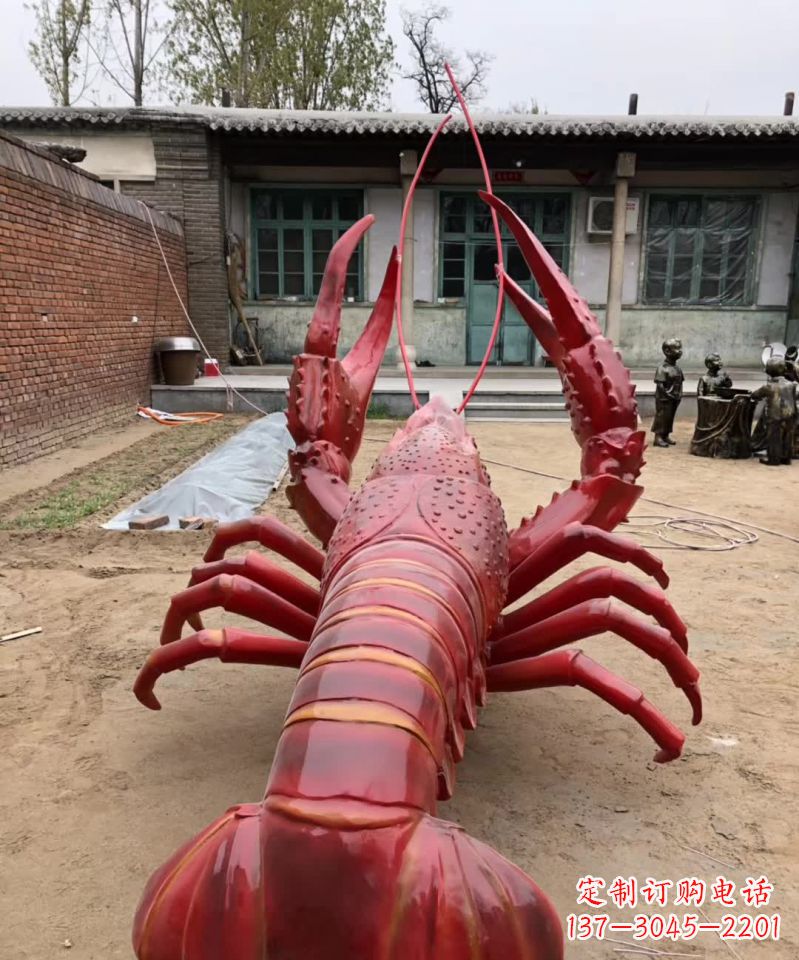 贵州不锈钢大龙虾雕塑雕塑之美