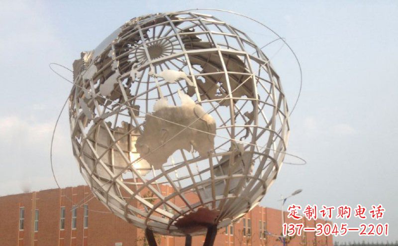 贵州不锈钢地球雕塑——一件集美丽与坚固于一身的艺术品