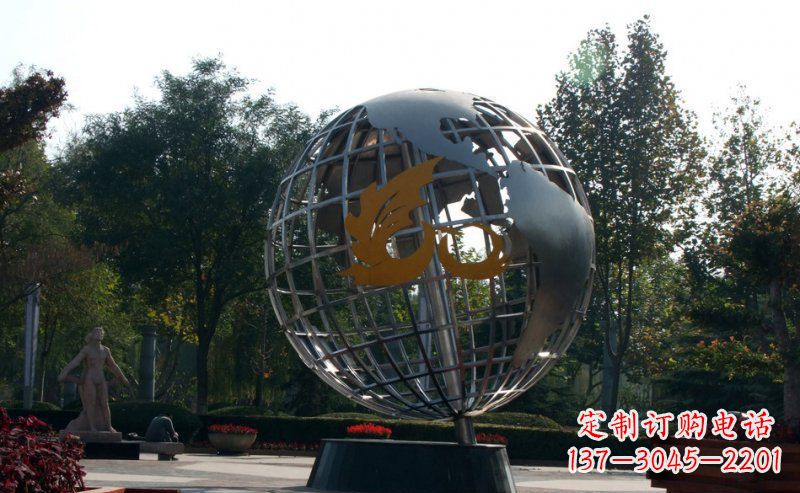贵州不锈钢地球雕塑一件具有意义的艺术品