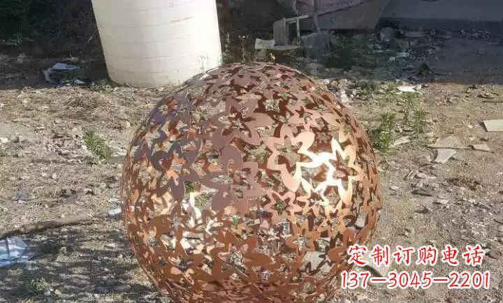 贵州不锈钢地球仪雕塑精美的艺术装饰