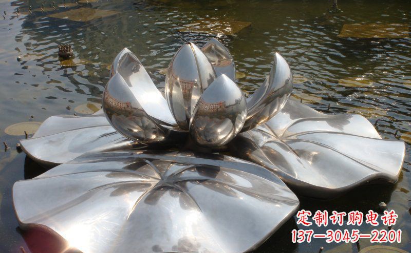 贵州不锈钢锻造莲花雕塑