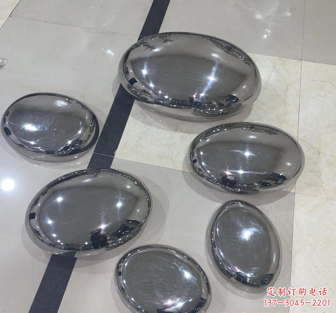 贵州不锈钢鹅卵石雕塑精美的艺术瑰宝