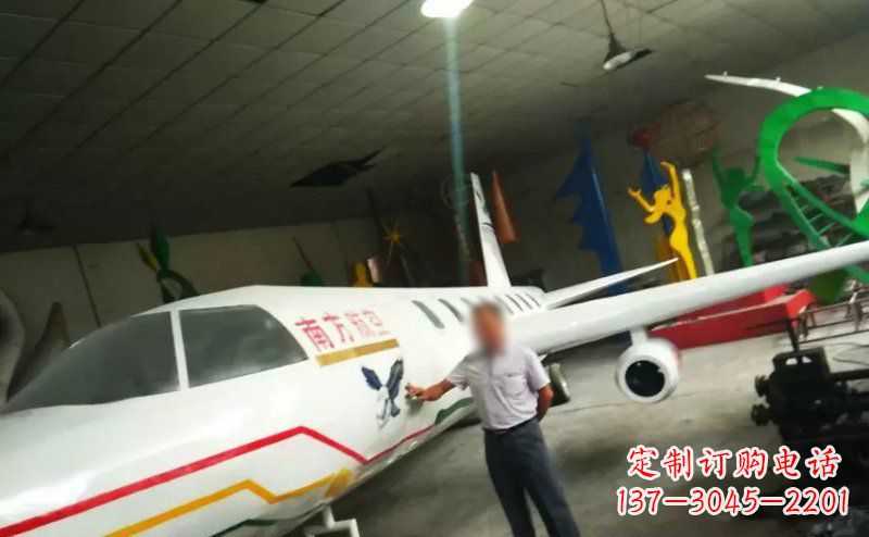 贵州不锈钢飞机雕塑精美的艺术作品