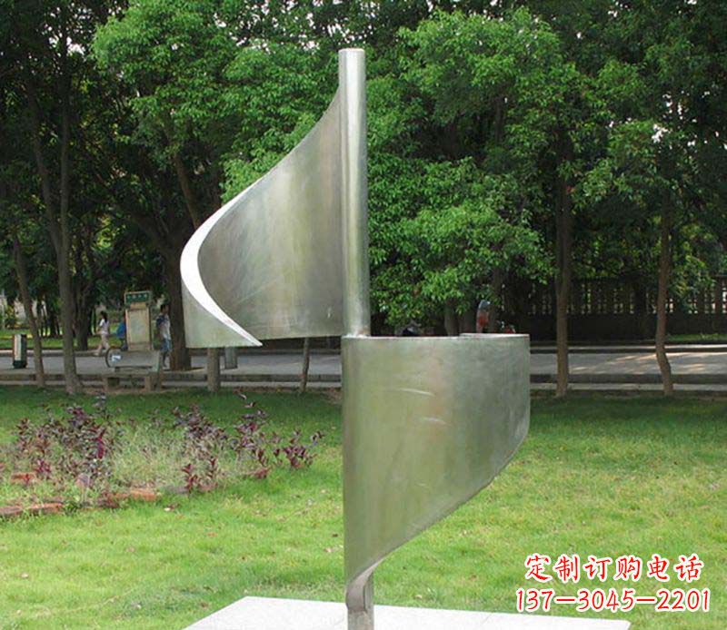 贵州精美不锈钢风车雕塑