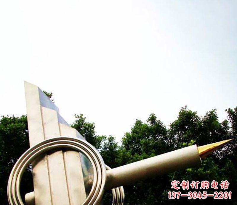 贵州不锈钢钢笔雕塑把简单的钢笔变成艺术品
