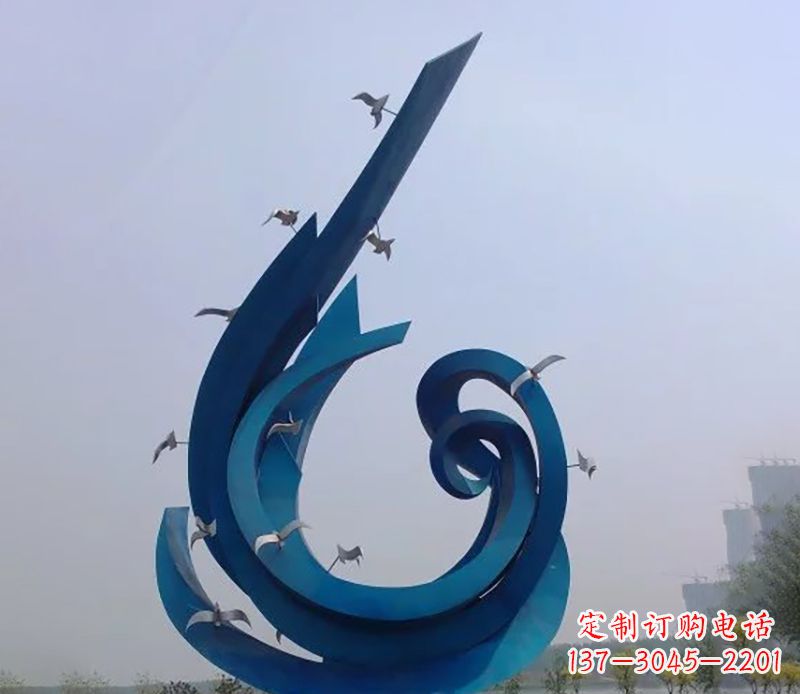贵州不锈钢鸽子雕塑雕刻着永恒与美丽