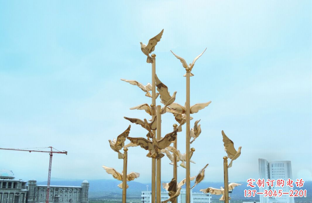 贵州鸽子雕塑,传承着美好的历史