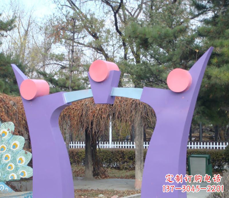 贵州不锈钢拱门雕塑精美艺术品