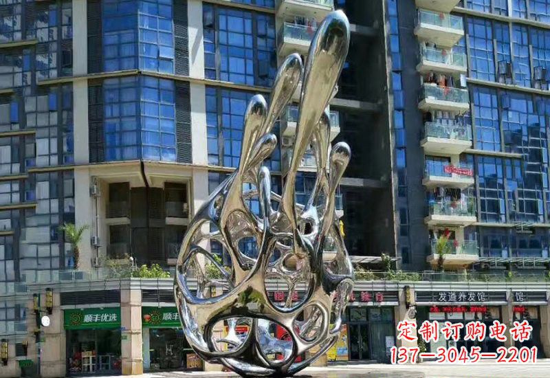 贵州不锈钢龙雕塑——象征着力量与灵气