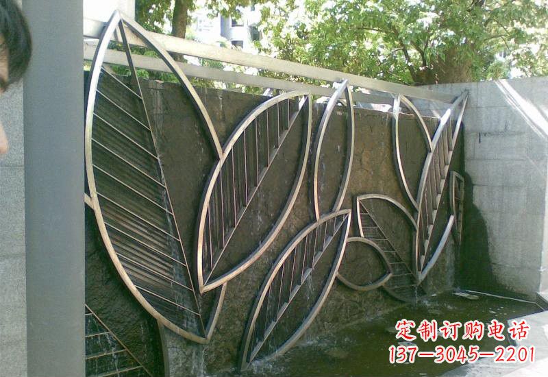贵州不锈钢树叶雕塑——艺术与科技的完美结合