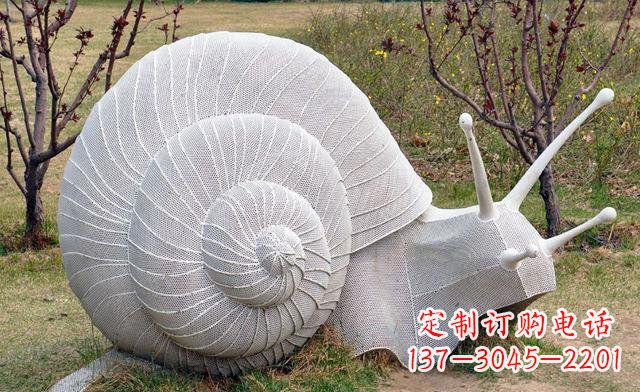 贵州不锈钢蜗牛雕塑——让艺术与自然相结合