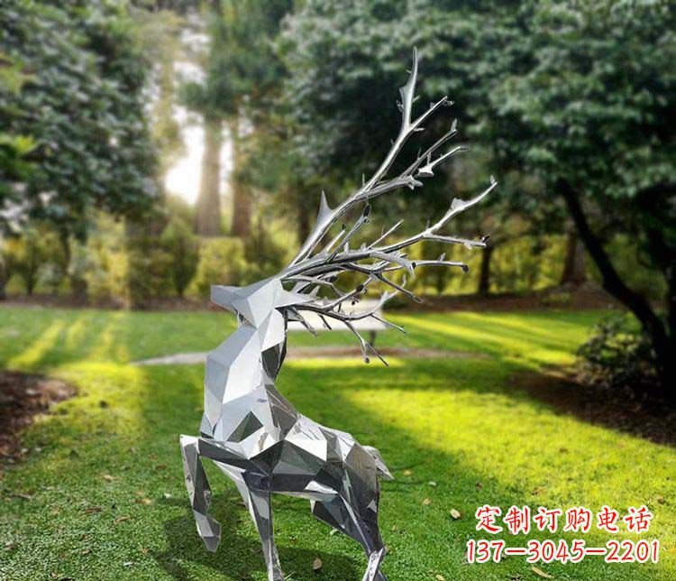 贵州不锈钢动物雕塑美丽且耐久