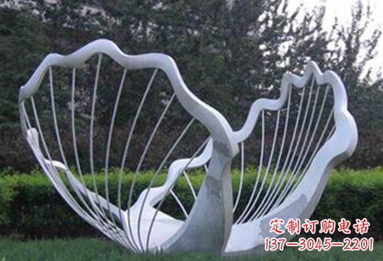 贵州不锈钢公园的镂空贝壳雕塑