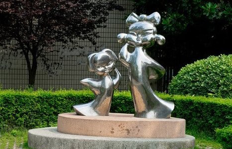 贵州不锈钢古代儿童雕塑让每个孩子都有一个家
