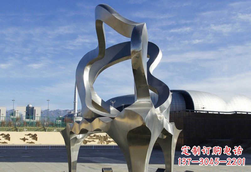 贵州不锈钢钢琴雕塑传递音乐之美