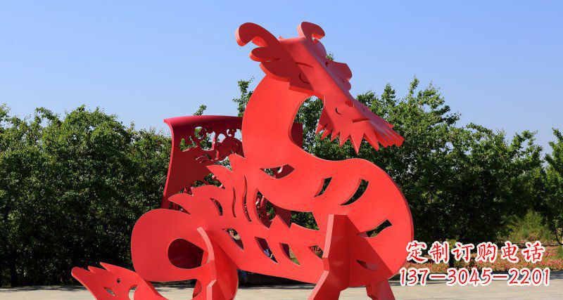 贵州不锈钢貔貅雕塑为广场增添美感
