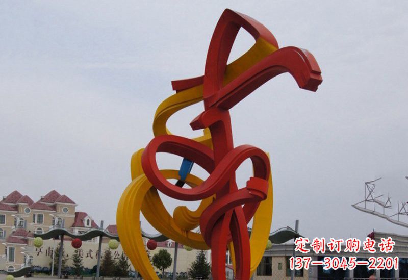 贵州不锈钢音符雕塑美妙的视觉音乐