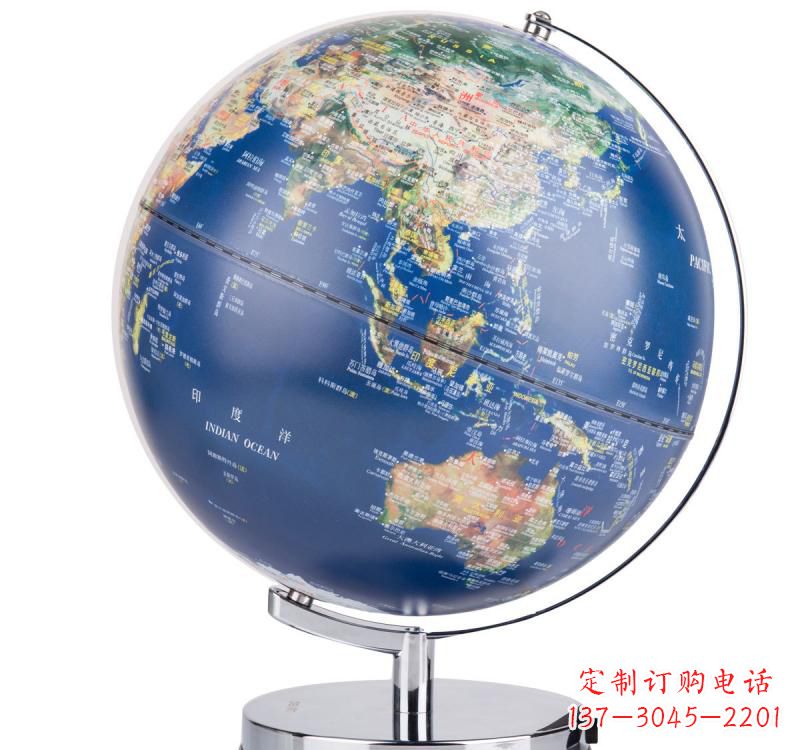 贵州不锈钢地球仪雕塑精美的艺术品