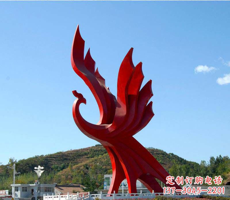 贵州璀璨凤凰不锈钢广场上的艺术之美