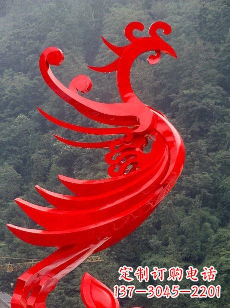 贵州不锈钢凤凰雕塑一次精美的艺术体验