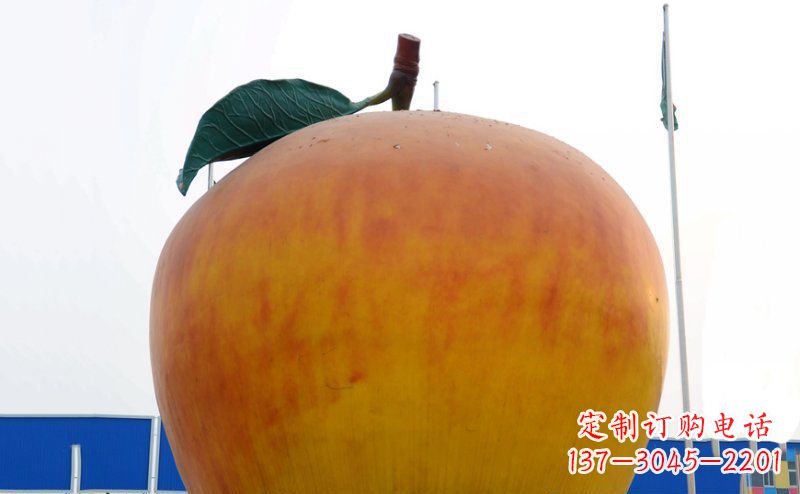 贵州不锈钢苹果雕塑浓缩艺术精髓