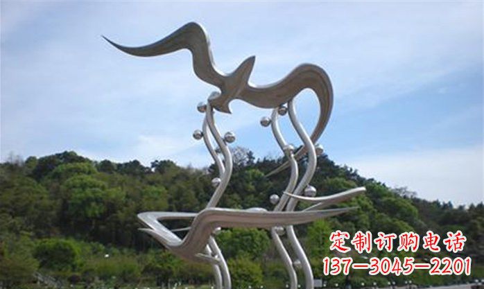 贵州海鸥雕塑传递自然之美