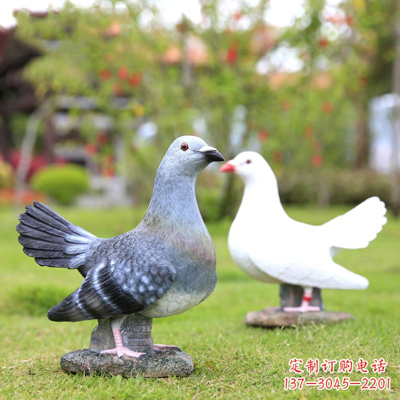 贵州和平鸽雕塑——象征着永恒的和平