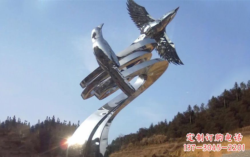 贵州不锈钢动物雕塑——美化城市环境