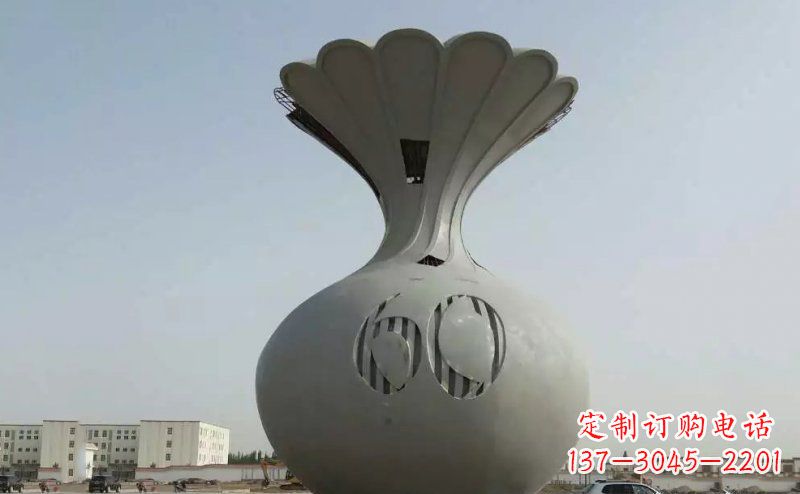 贵州不锈钢花篮雕塑精美绝伦
