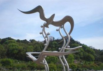 贵州海鸥雕塑传递自然之美