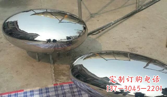 贵州不锈钢鸡蛋雕塑精美的艺术作品