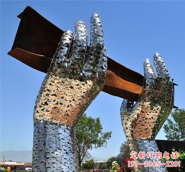 贵州不锈钢拱门雕塑精美绝伦