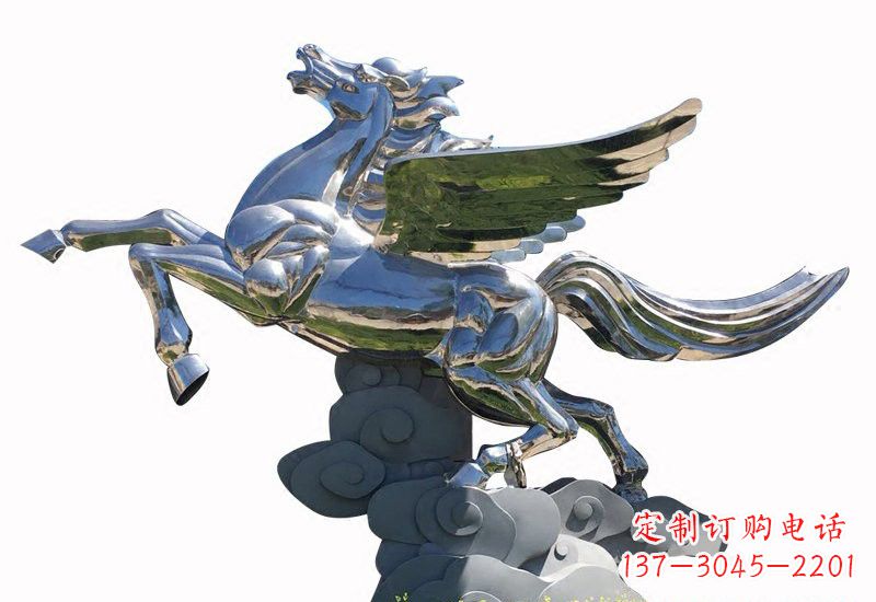 贵州不锈钢马雕塑把美丽的艺术带入家庭